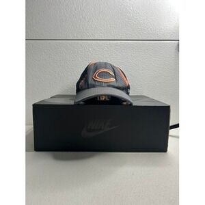 Chicago Bears Hat Reebok Gray‎ Orange Mens Baseball Adult #383